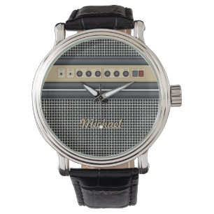 Reloj De Pulsera Amplificador de sonido de guitarra musical