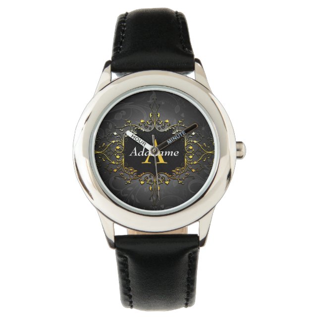 Reloj De Pulsera Añade tu nombre e inicial (Anverso)