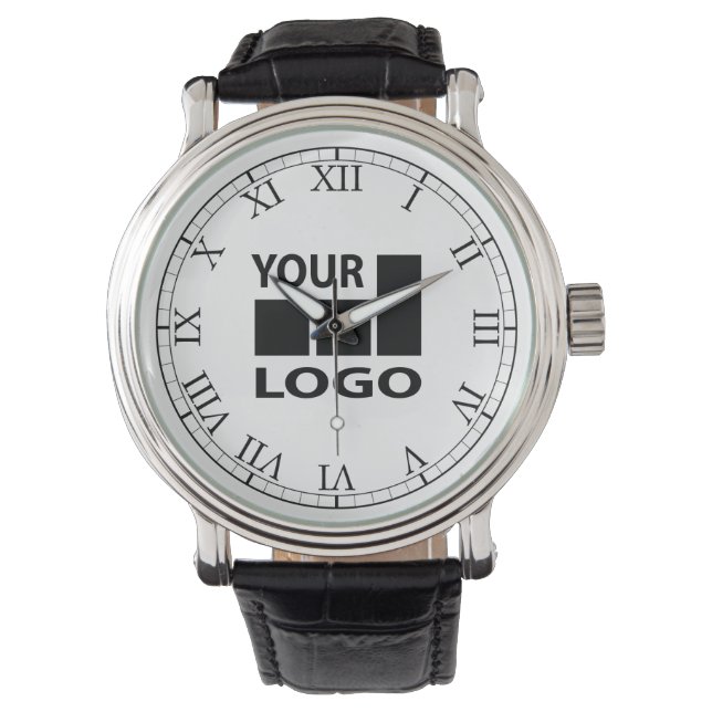 Reloj De Pulsera Añadir el logotipo de su empresa Observaciones num (Anverso)