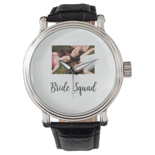 Reloj De Pulsera Añadir el nombre de la foto del fiesta de la brida