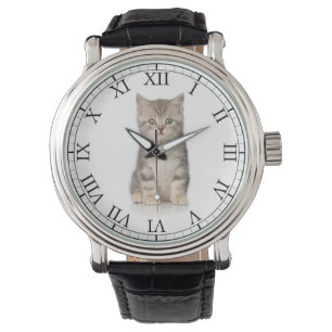 Reloj De Pulsera Añadir la foto de su Mascota Cute Kitten