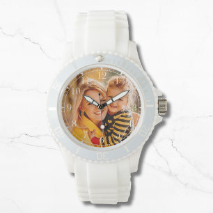 Reloj De Pulsera Añadir la foto de su Personalizado Plantilla