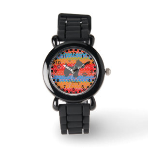 Reloj De Pulsera Añadir nombre chicas lindos personalizado perro co