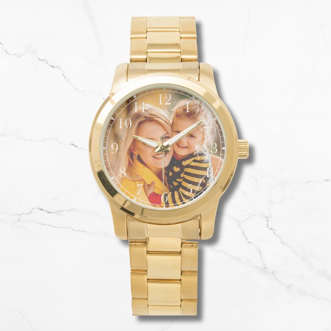 Reloj De Pulsera Añadir su propia foto | Plantilla (Subido por el creador)