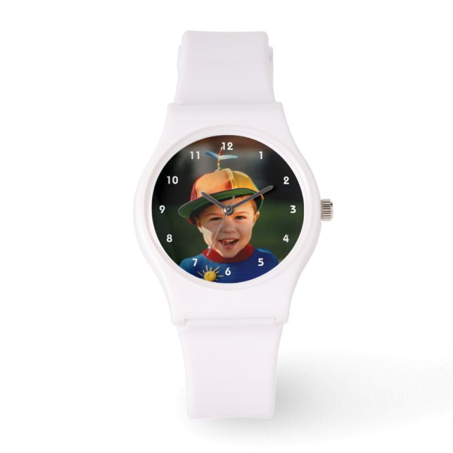 Reloj De Pulsera Añadir su propia imagen personalizada con precisió (Anverso)