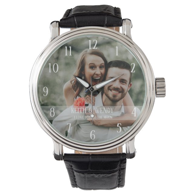 Reloj De Pulsera Añadir su propio Personalizado fotográfico (Anverso)
