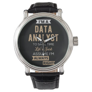 Reloj De Pulsera Analista de datos