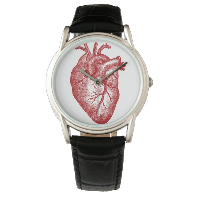 Reloj De Pulsera Anatomía cardíaca vintage (Anverso)