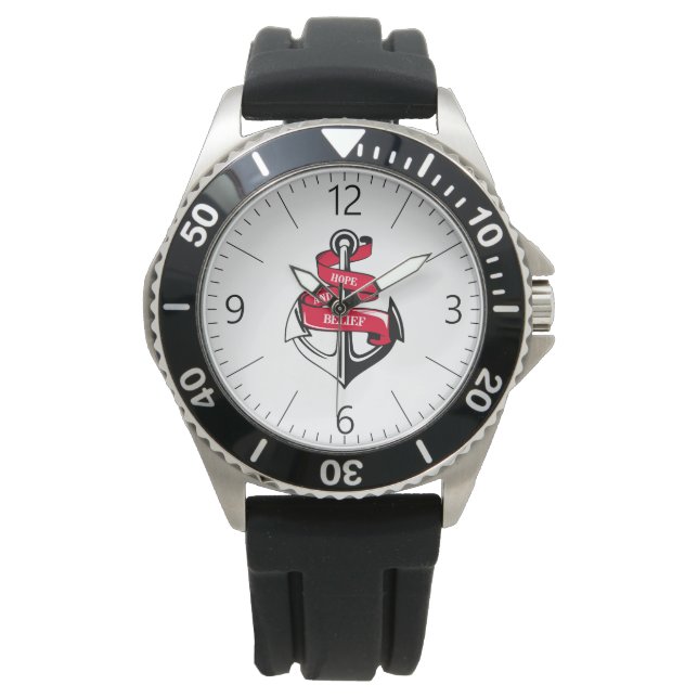 Reloj De Pulsera Ancla (Anverso)
