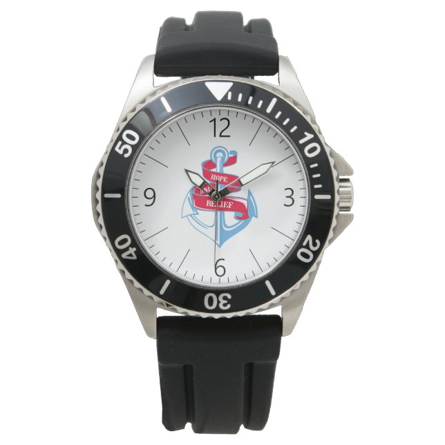 Reloj De Pulsera Ancla (Anverso)