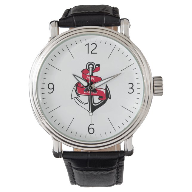 Reloj De Pulsera Ancla (Anverso)