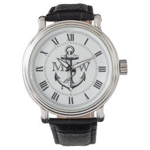 Reloj De Pulsera Ancla, Monograma náutico