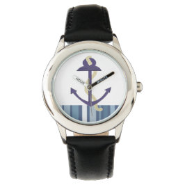 Reloj De Pulsera Ancla náutica