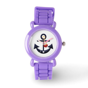 Reloj De Pulsera Ancla náutica