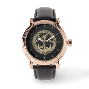Reloj De Pulsera Anclaje de oro