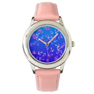Reloj De Pulsera Anclas flotantes en el azul del Ocean Kid's