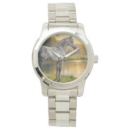 Reloj De Pulsera Andalusian Stallion by the Lake