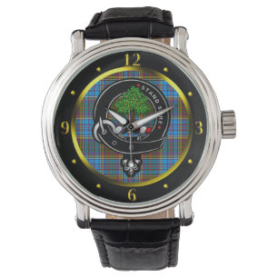 Reloj De Pulsera Anderson Clan Badge & Tartan