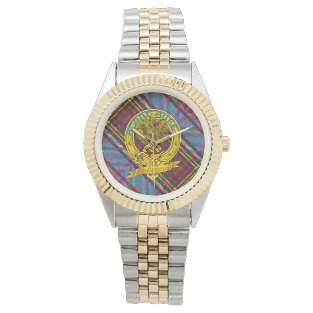 Reloj De Pulsera Anderson Clan Tartan & Motif (Anverso)