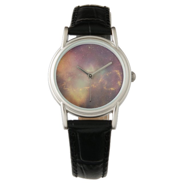 Reloj De Pulsera Andromeda galaxia Vía lechosa universo cosmos (Anverso)