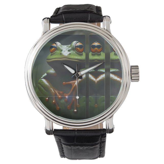 Reloj De Pulsera Anfibios I Ken Gage Art (Anverso)