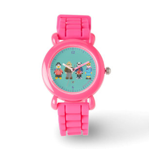 Reloj De Pulsera Anfitriones del pixel de Webkinz