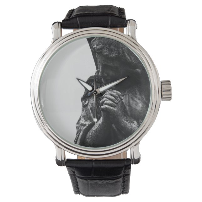 Reloj De Pulsera Ángel caído en la oración (Anverso)