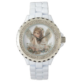 Reloj De Pulsera Ángel Cute / Cherub / Ángel Guardián