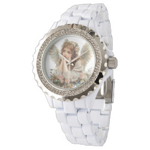 Reloj De Pulsera Ángel Cute / Cherub / Ángel Guardián