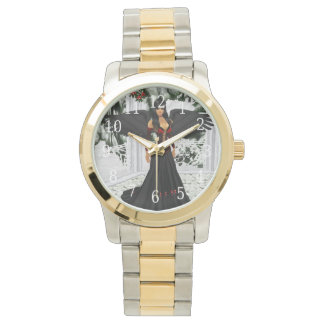 Reloj De Pulsera Ángel De La Mirada Oscura