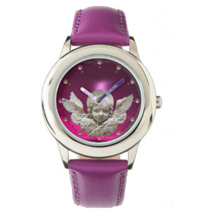 Reloj De Pulsera ANGEL DE RENACIMIENTO DE FLORENTINA, Ametismo de l