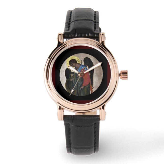 Reloj De Pulsera Angel Gabriel Icon (Anverso)
