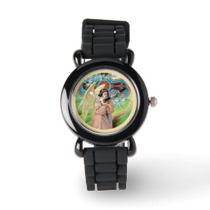 Reloj De Pulsera Ángel rezando