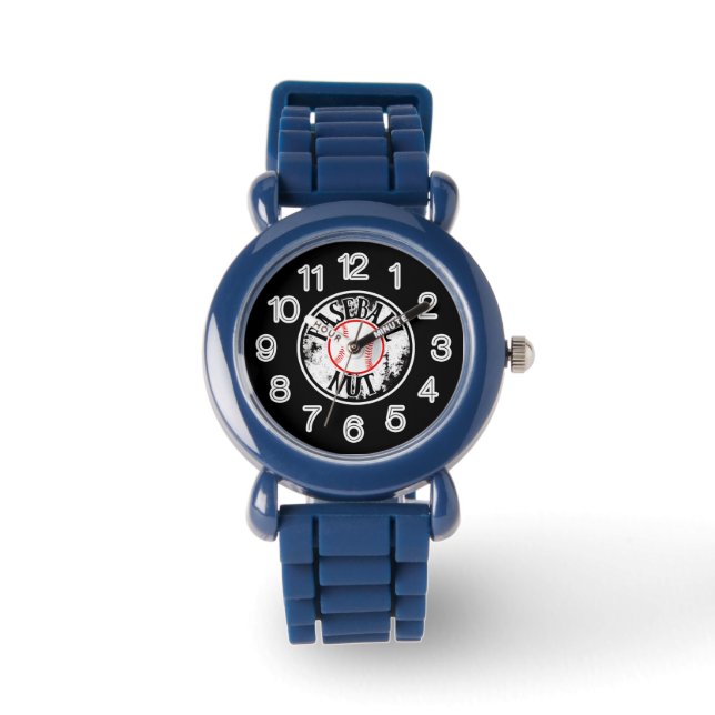 Reloj De Pulsera Anillo de béisbol (Anverso)