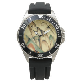 Reloj De Pulsera Animal mítico sentado (por Franz Marc)