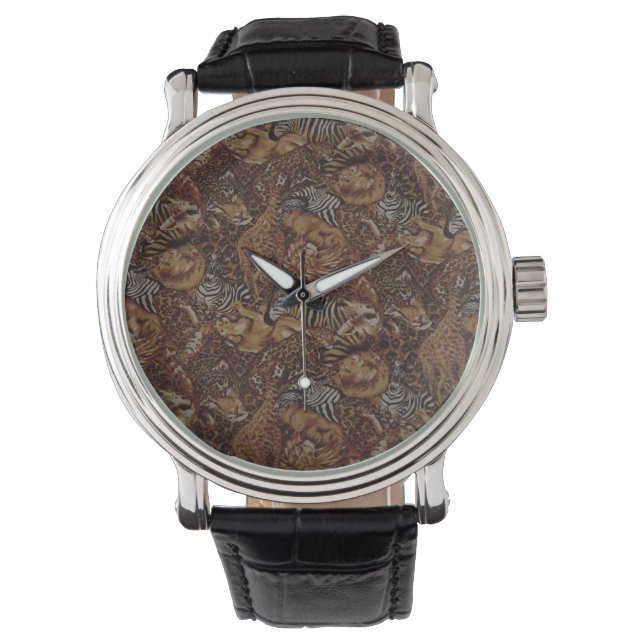RELOJ DE PULSERA ANIMAL SAFARI JUNGLE (Anverso)