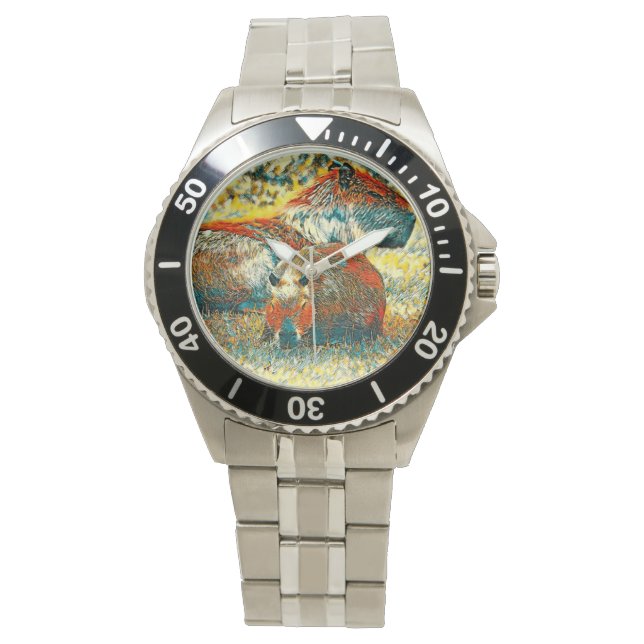 Reloj De Pulsera AnimalArt_Capybara_004 (Anverso)
