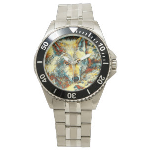 Reloj De Pulsera AnimalArt_Wolf_003