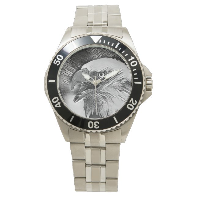 Reloj De Pulsera AnimalArtBW_Bird_002 (Anverso)