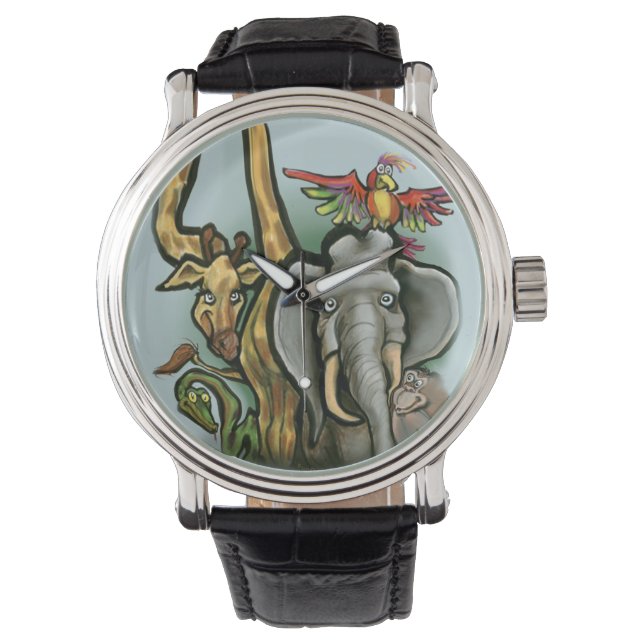Reloj De Pulsera Animales (Anverso)
