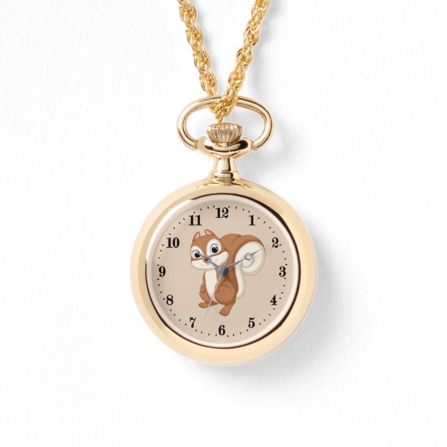 Reloj De Pulsera Animales amantes de la ardilla (Anverso)