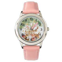 Reloj De Pulsera Animales capilares del bosque de Woodland Niños