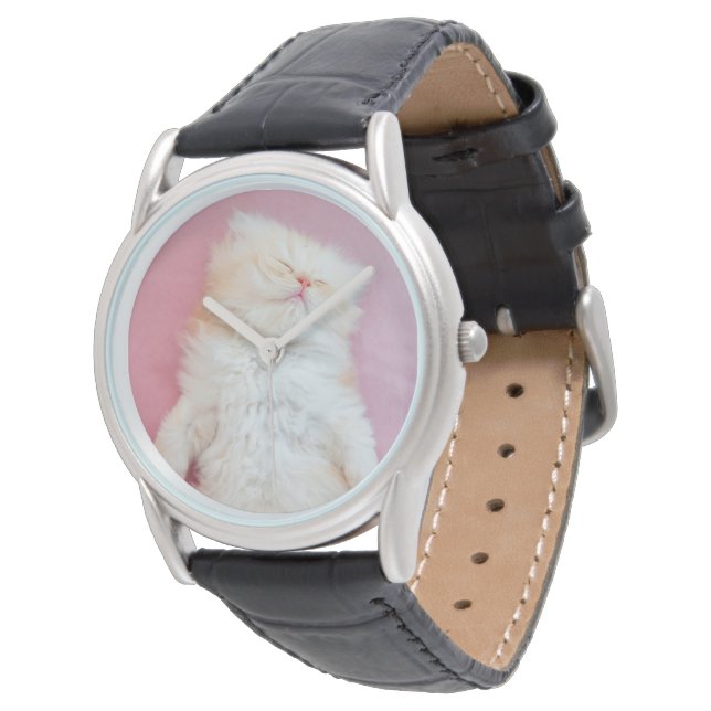 Reloj De Pulsera Animales de bebé más afectados | Agradable Gatito  (Angular)