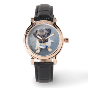 Reloj De Pulsera Animales de bebé más afectados   Baby Pug