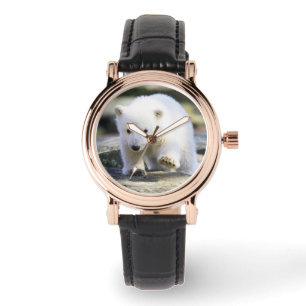 Reloj De Pulsera Animales de bebé más afectados   Bebé Oso Polar