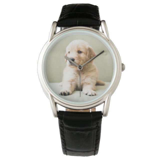 Reloj De Pulsera Animales de bebé más afectados | Cachorro de Golde (Anverso)