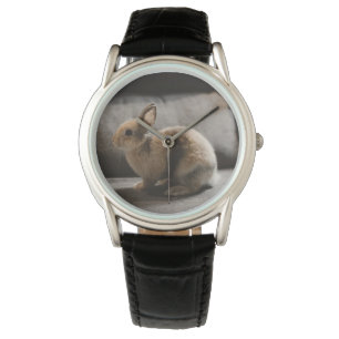 Reloj De Pulsera Animales de bebé más afectados   Conejo enano de l
