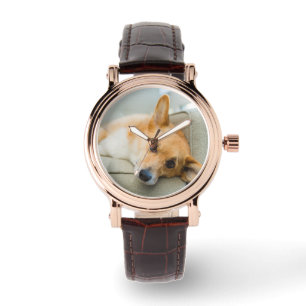 Reloj De Pulsera Animales de bebé más afectados   Corgi Puppy en el