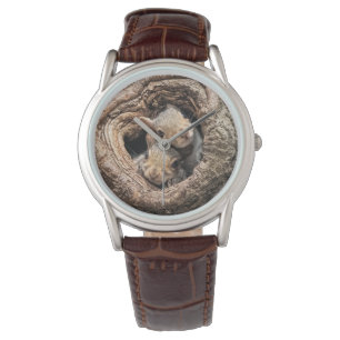 Reloj De Pulsera Animales de bebé más afectados   Dos ardillas jóve