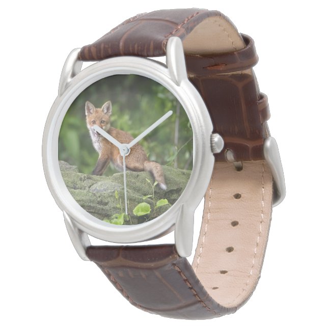 Reloj De Pulsera Animales de bebé más afectados | Foxy Smile (Angular)